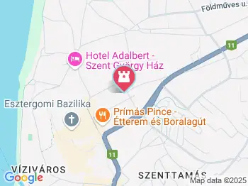 Esztergomi Bazilika Esztergom a térképen