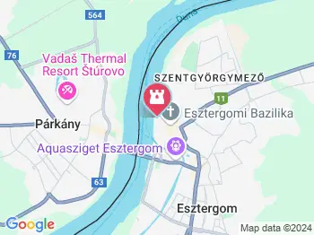 Esztergomi Dzsámi Esztergom a térképen