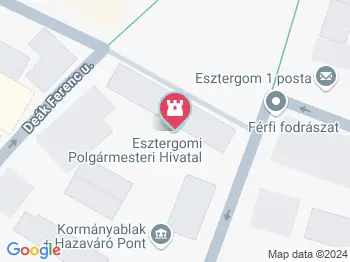 Esztergomi Városháza Esztergom a térképen
