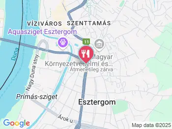 Ettore Cukrászda Esztergom a térképen