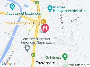 Felvidéki Csemege Esztergom a térképen