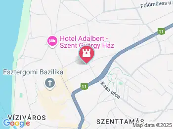 Főszékesegyházi Kincstár Esztergom a térképen