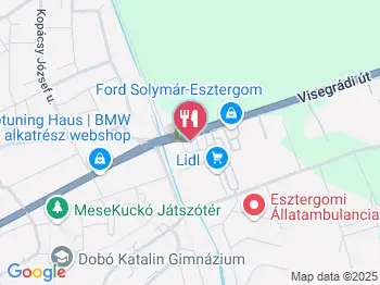 Fresh Corner Esztergom a térképen