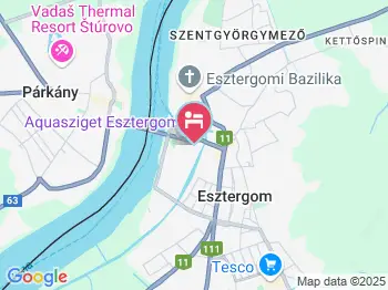 Grand Hotel Esztergom Esztergom a térképen