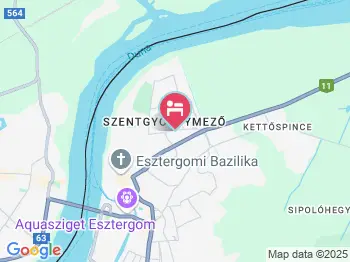 Kárpátia Panzió Esztergom a térképen