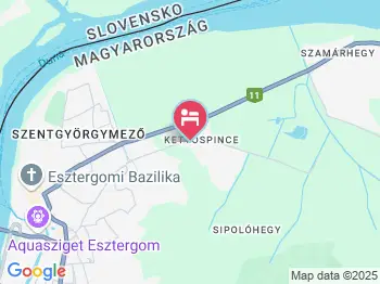Kettőspince Apartmanház Esztergom a térképen