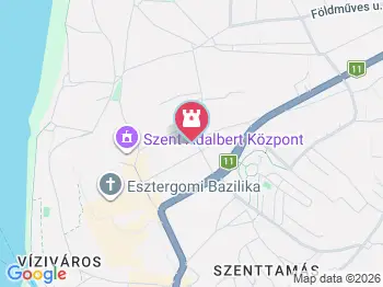 Esztergomi Vármúzeum Esztergom a térképen