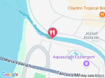 Nautilus Hajós Bár Esztergom a térképen