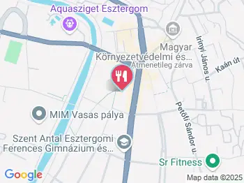 Negra Kávézó Esztergom a térképen