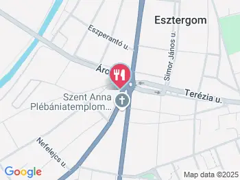 Pálma Presszó Esztergom a térképen