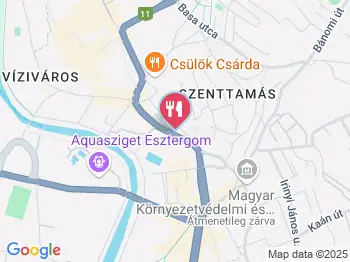 Partedli Gyorsétterem Esztergom a térképen