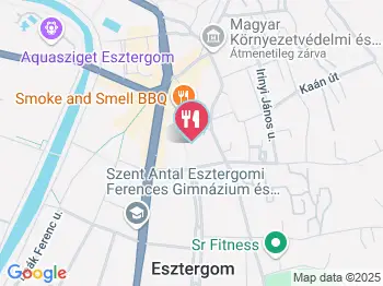 PG’s Lángos Esztergom a térképen