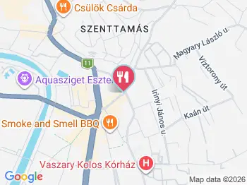 PitStop Pizza Esztergom a térképen