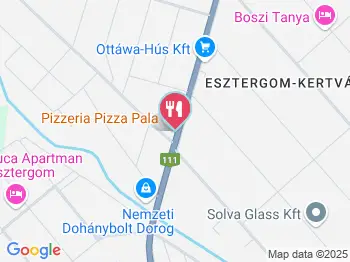 Pizza Pala Esztergom a térképen