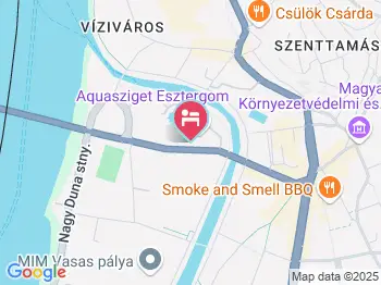 Portobello Wellness & Yacht Hotel Esztergom Esztergom a térképen