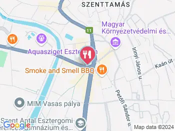 Sörakadémia Esztergom a térképen