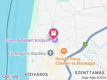 Szent Adalbert Központ Esztergom a térképen
