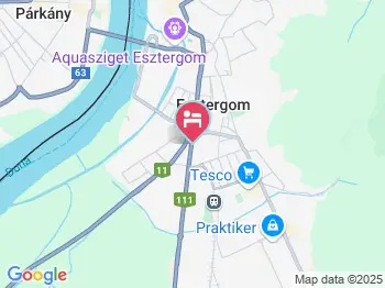 Szent Anna Panzió és Apartmanház Esztergom a térképen