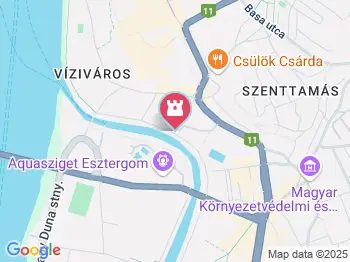 Születési szobor Esztergom a térképen