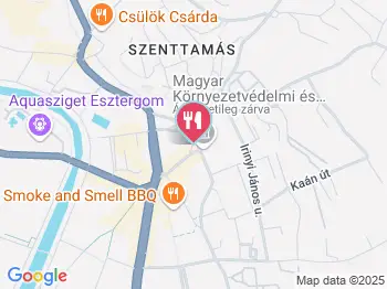 Trafó Café Esztergom a térképen