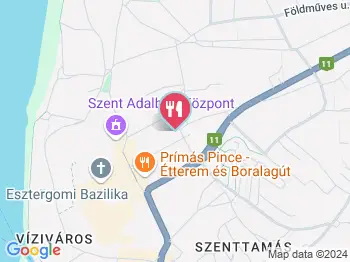 Vár Kávézó Esztergom a térképen