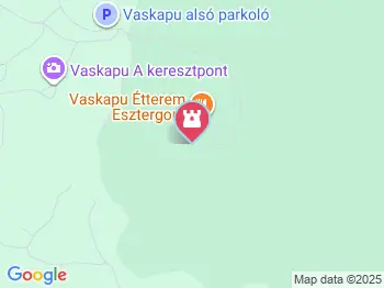 Vaskapu kilátó Esztergom a térképen