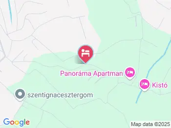 Vaskapu Turistaház Esztergom a térképen