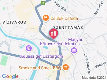 Zaki-Zug Söröző Esztergom a térképen