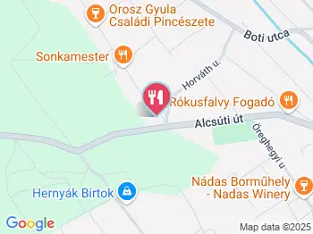 Aubergine Pince Etyek a térképen