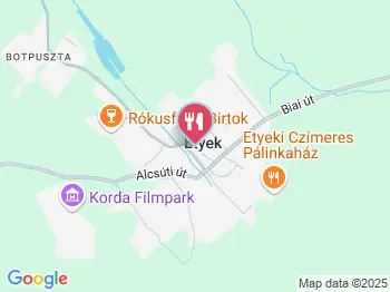 Matador Étterem Etyek a térképen