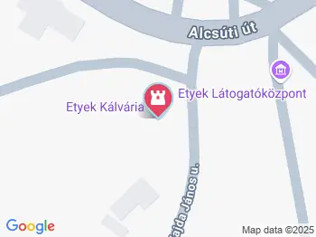 Etyeki Kálvária-domb Etyek a térképen