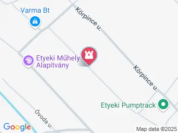 Etyeki Református templom Etyek a térképen