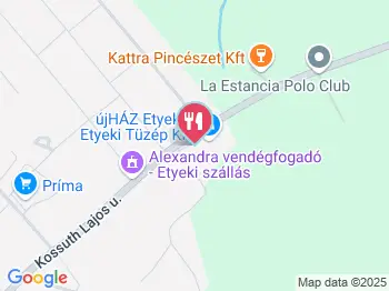 Fecó Büfé Etyek a térképen