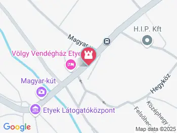 Hősök emlékműve Etyek a térképen