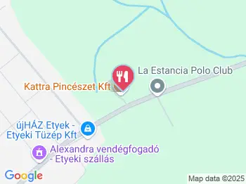 Kattra Pincészet Etyek a térképen
