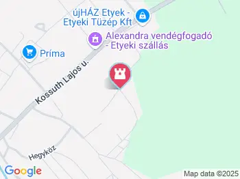 Kecskegödör pincesor Etyek a térképen