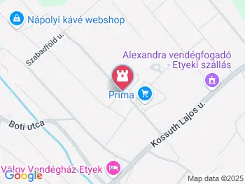 Körpince Etyek a térképen