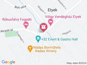 Magyar-kút Etyek a térképen