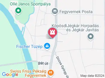 Szent Vendel Római Katolikus templom Fegyvernek a térképen