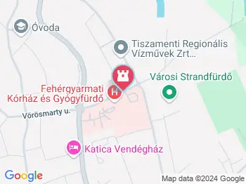 Fehérgyarmati Gyógyfürdő Fehérgyarmat a térképen