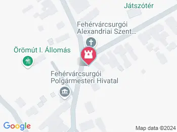 Béke királynője Fehérvárcsurgó a térképen