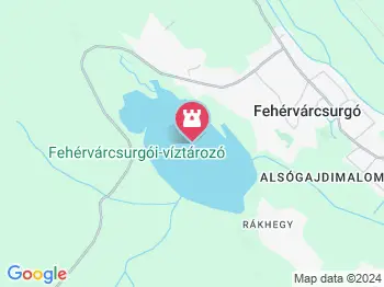 Fehérvárcsurgói-víztározó Fehérvárcsurgó a térképen