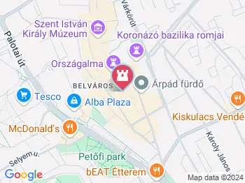 I. világháborús emlékmű Fehérvárcsurgó a térképen