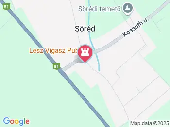 Károlyi-Kastély Fehérvárcsurgó a térképen