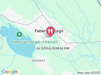 Károlyi-kastély étterem Fehérvárcsurgó a térképen