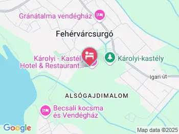 Károlyi Kastély Hotel & Restaurant Fehérvárcsurgó a térképen