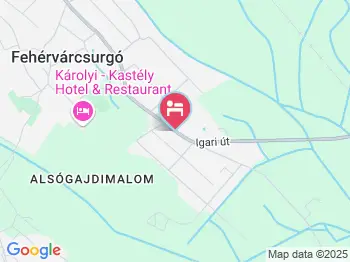 Margaréta Vendégház Fehérvárcsurgó a térképen