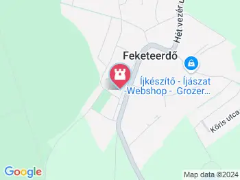 1956-os emlékmű Feketeerdő a térképen