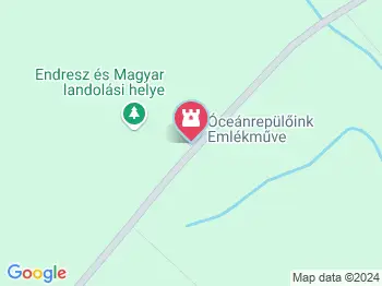 Óceánrepülés emlékmű Felcsút a térképen