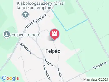 Felpéci Tájház és Falumúzeum Felpéc a térképen